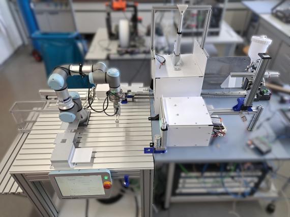 Teilautomatisierter Workflow eines Assays auf Basis der Dünnschichtchromatographie